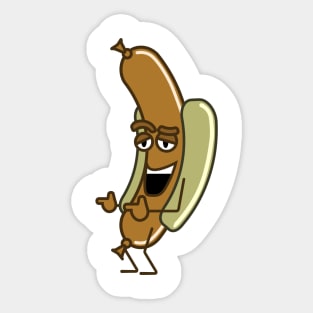 Hot Dog Jive Sticker